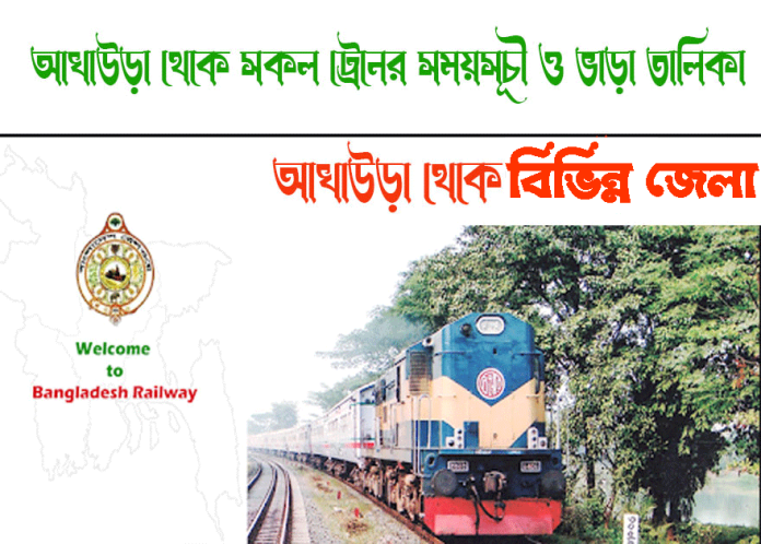 akhaura train schedule