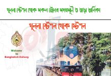 Khulna To Akkelpur Train Schedule With Ticket Price
