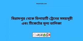 Birampur To Chilahati Train Schedule With Ticket Price
