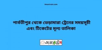 Parbatipur To Bheramara Train Schedule With Ticket Price