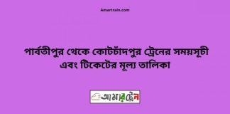 Parbatipur To Kotchadpur Train Schedule With Ticket Price