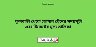 Fulbari To Domar Train Schedule With Ticket Price