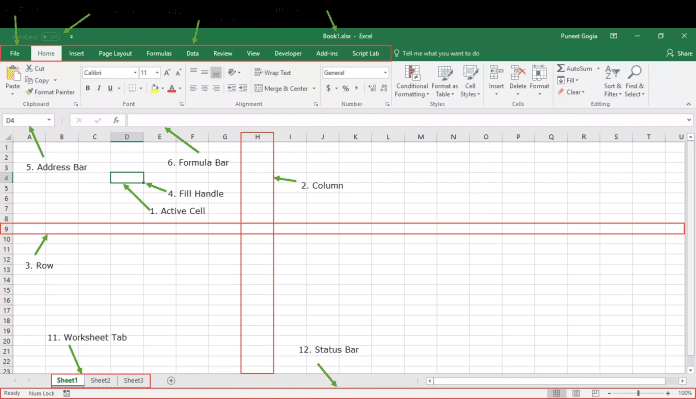 Beginner's Guide of MS Excel