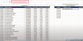 Use Data Types,Functions – MS Excel Bangla Tutorial VLOOKUP - Overview, Examples, Step by Step Guide