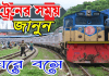 Railway Train Tracking System BD via SMS How to Track Train