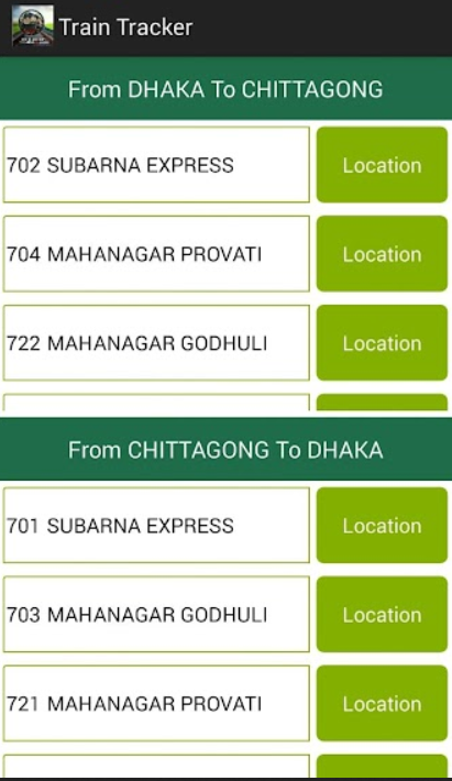 How to Track BD Train