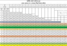 জাতীয় পে বেতন স্কেল গেজেট ২০১৫। Pay Scale 2015 জাতীয় বেতন স্কেল ২০১৫ গেজেট