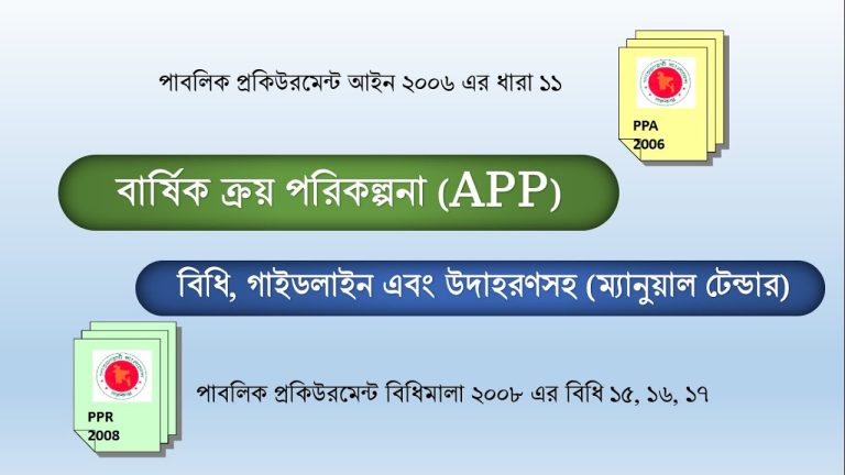 পাবলিক প্রকিউরমেন্ট আইন